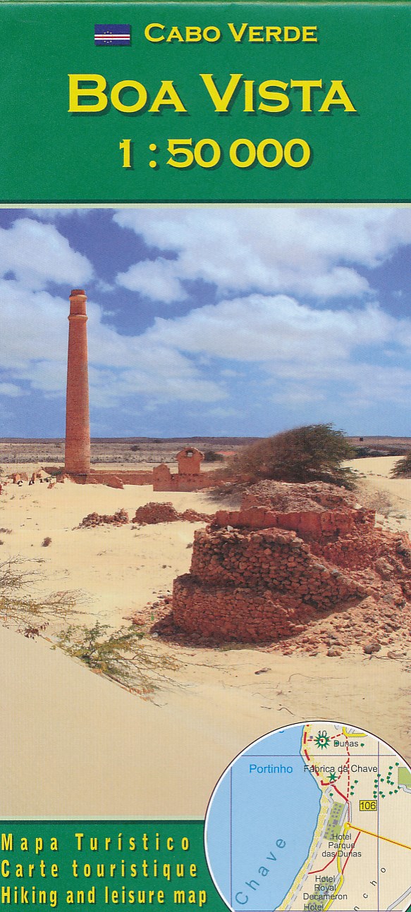 Wandelkaart Boa Vista - Kaapverdische Eilanden | AB Karten-Verlag | AB